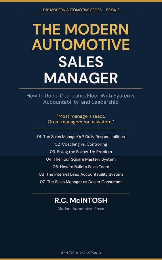 The Modern Automotive Sales Manager cover